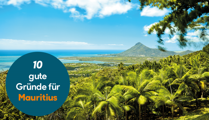 10 gute Gruende fuer Mauritius